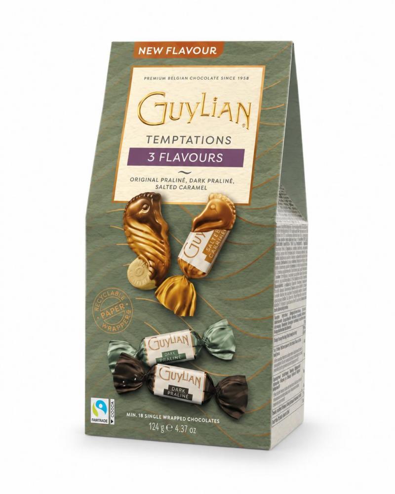 GUYLIAN TEMPTATIONS 3 FLAVOURS 125 Гр