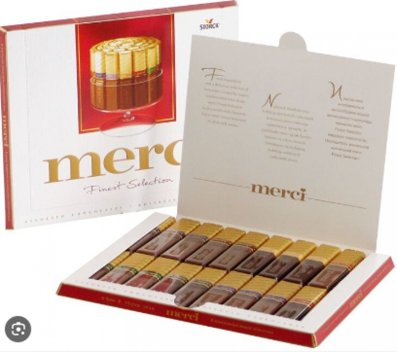 Шоколад Merci Finest Selection 400г