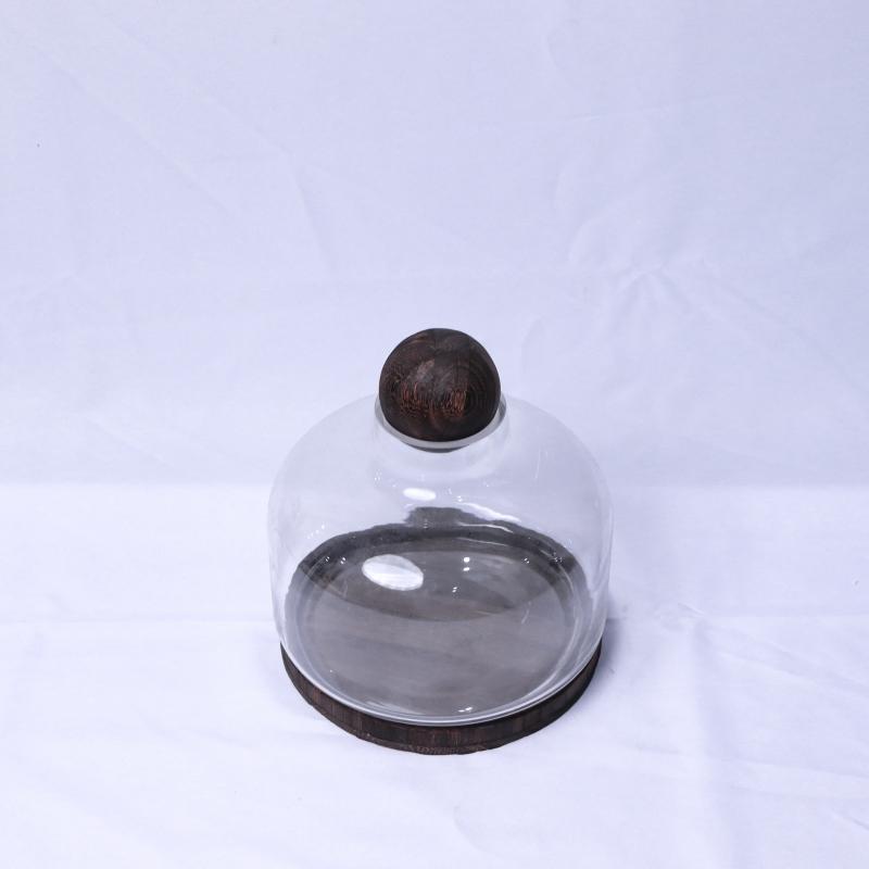 GLASS VASE 30х27 46-7