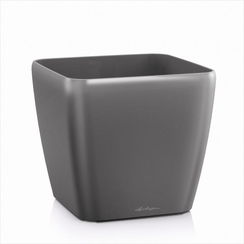 Кашпо Quadro premium 21 Charcoal