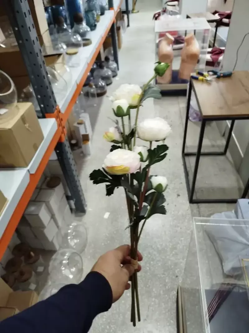 ИСК Ранунклюс розовый 60см